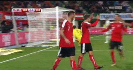 Arnautovic M. Goal HD - Austria 2-1 Serbia 06.10.2017
