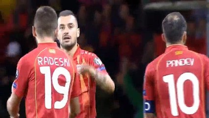 Aleksandar Trajkovski Goal HD - Italy	1-1	FYR Macedonia 06.10.2017