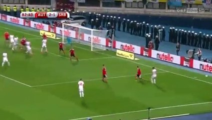 Nemanja Matic  Goal HD - Austria	2-2	Serbia 06.10.2017