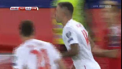 Austria 3 - 2 Serbia 06/10/2017 Marko Arnautovic Super Goal 90' World Cup Qualif HD Full Screen .