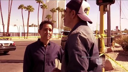 Hispano se refugió de las balas de Stephen Paddock dentro de un camión de comida