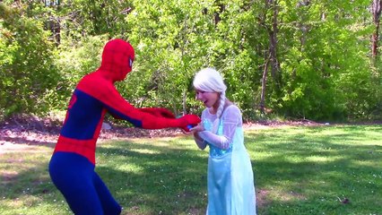 Frozen Elsa & Spiderman Twin Babies vs Hulk Baby Maleficent dirty diaper + Mermaid Elsa
