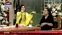 Nimra and Her Mother in Nida Yasir Morning Show After Fight in Palour