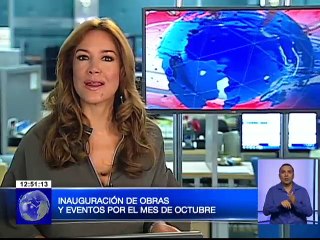Inauguración de Obras y eventos por el mes de Octubre