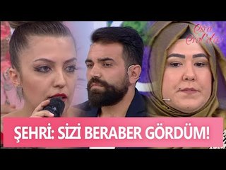 Şehri; ''Zeynep ve Engin'i beraber gördüm'' - Esra Erol'da 16 Mayıs 2017 - atv