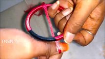 how to make silk thread bangles at home | indian silk thread bangles, silk thread raw material