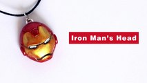 DIY Iron Mans Head, Thors Hammer and Captain Americas Shield