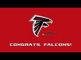 Congrats, Falcons! 🥂
