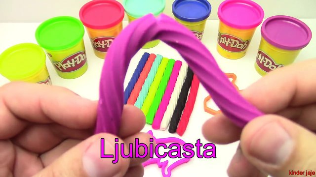 Plastelin za decu PLAY-DOH MODLE ZIVOTINJA !! Ucimo boje sa plastelinom video za decu PLAY-DOH