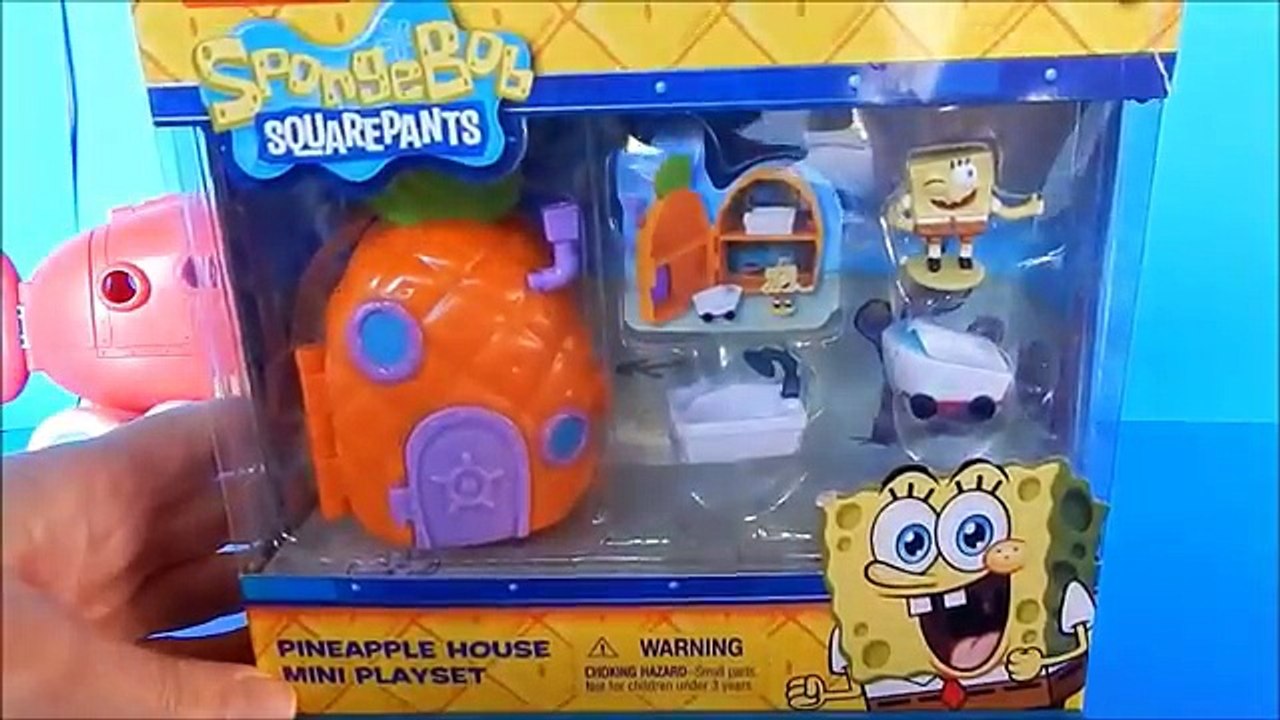 3 SpongeBob Mini Playsets Deboxing & Vintage Polly Pocket Disney Princess Castle