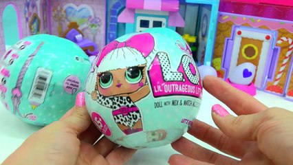 Hatchimals Hatching Surprise Blind Bag Baby Eggs & LOL 7 Layer Balls Cry? Color Change?