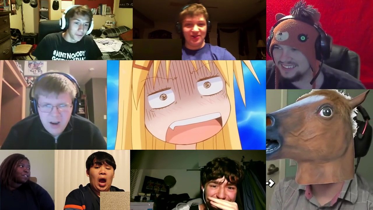 Try not to Laugh (Anime) #3 REACTION MASHUP