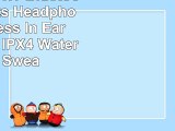 SmartOmi WIT Bluetooth 41 Sports Headphones Wireless In Ear Earphones IPX4 Waterproof