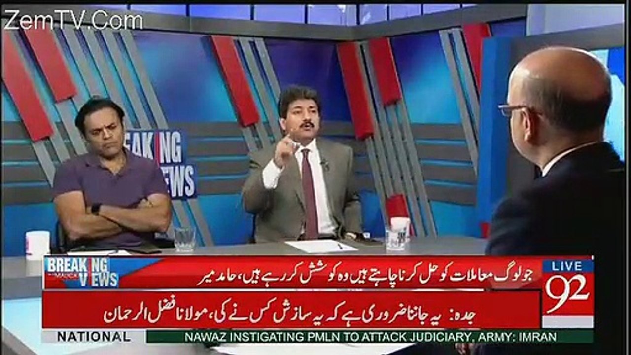 Mene To Abi Bht Se Clips Sambhal Kar Rakhey Hue Hain- Hamid Mir
