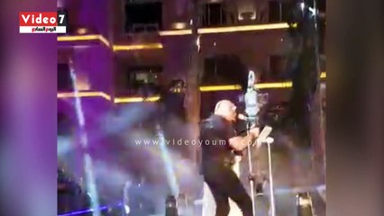 حسين الجسمى يضيف البهجة على جمهور "العاصمة الإدارية" بأغنية "أما براوة"