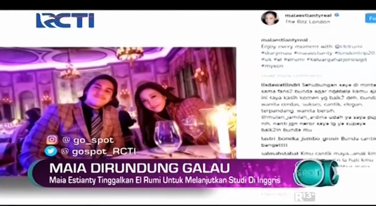 Maia Estianty Pulang ke Indonesia dan Tinggalkan El Rumi di London