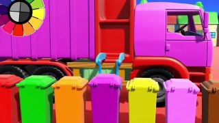 Learn Colors With Garbage Truck Pororo (뽀로로 ) Pororo Finger Family Song For Kids