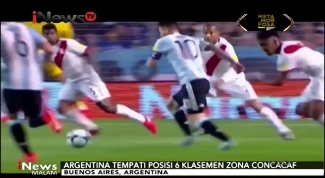 Timnas Argentina Berpotensi Gagal Lolos ke Piala Dunia 2018