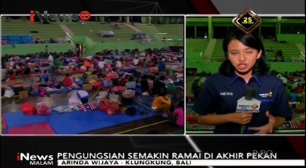 Akhir Pekan, Begini Kondisi Pengungsian di Gor Swecapura