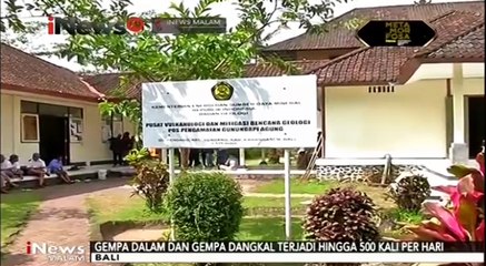 500 Kali Gempa Sehari, Gunung Agung Masih Berstatus Awas