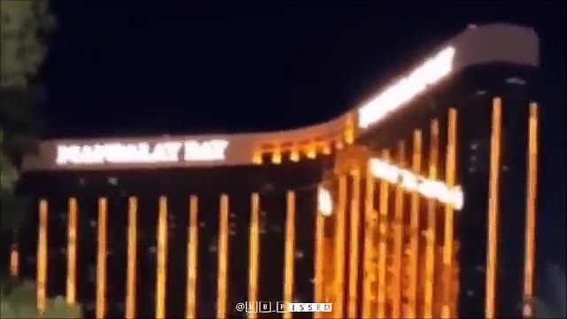 View of Las Vegas Shooter's Windows During Las Vegas Shooting