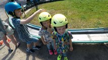 Fun & Fast Summer Toboggan Run at Kungsbygget Adventure Park (outdoor slide for family and kids)