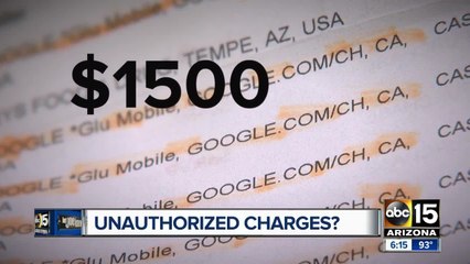 Does your credit card have charges you didn't make?