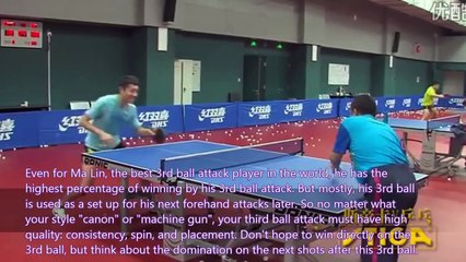 Third Ball Attack In Table Tennis | Chinese training