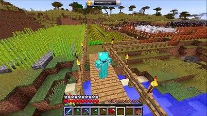 ★「マインクラフト♪１人・・・」親子でマルチ実況２９★Minecraft survival Playthrough★