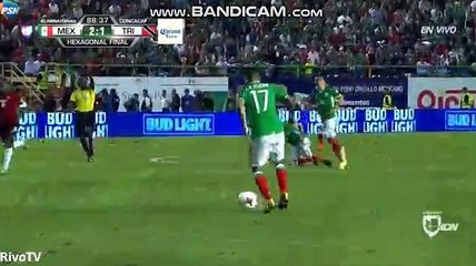 Javier Hernández Goal ~ Mexico vs Trinidad & Tobago 2-1
