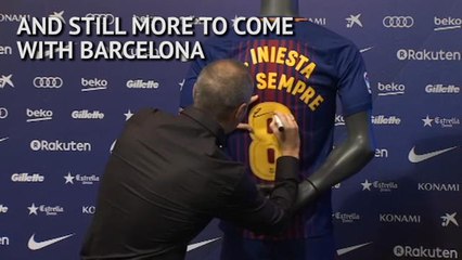 Iniesta - a lifetime at Barcelona