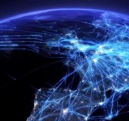 24 Hour Flight Traffic Visualization!