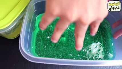 سويت شلال السلايم العملاق | طاح السلايم على المسبح !!