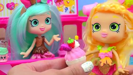 Make Poppit Clay Ice Cream - Do It Yourself Maker Craft Set with Shoppies Dolls + MLP