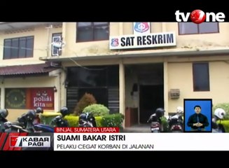 Suami Tega Bakar Istri dan Anak Kandung