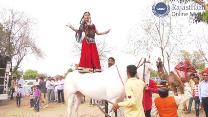 New Horse and Girl Dance on Dj Remix Song 2017 | New Marwadi Marriage Dance 2017 | New Wedding Dance