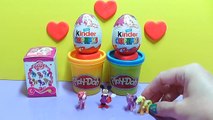 Kinder Surprise Mickey Mouse, Barbie, My Little Pony (Kinder Chocolate Surprise Eggs)