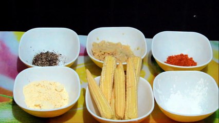 Baby Corn Pepper Fry - Diet Kitchens - YouTube