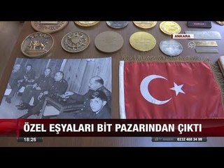Kıbrıs kahramanının özel eşyaları bit pazarında! - 18 Ağustos 2017