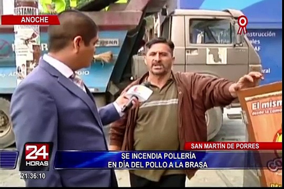 San Martín de Porres: testigos cuentan cómo se originó incendio en pollería