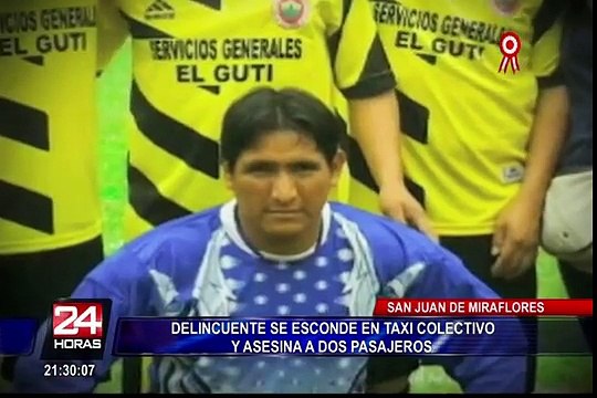 San Juan de Miraflores: delincuentes se esconden en taxi y asesinan a dos pasajeros