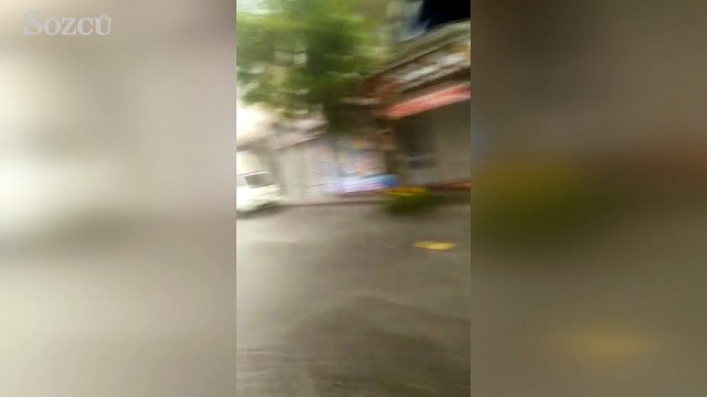 Yıldırım düşme anı