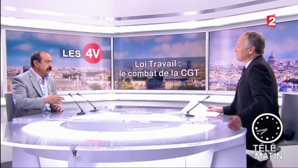Code du travail : "On veut faire croire que ceux qui ont des droits sont des privilégiés", juge Philippe Martinez