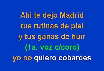 Shakira - Te Dejo Madrid (Karaoke)