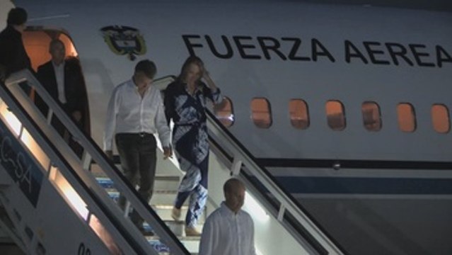 Santos llega a Cuba para reunirse con Castro e impulsar la relación económica