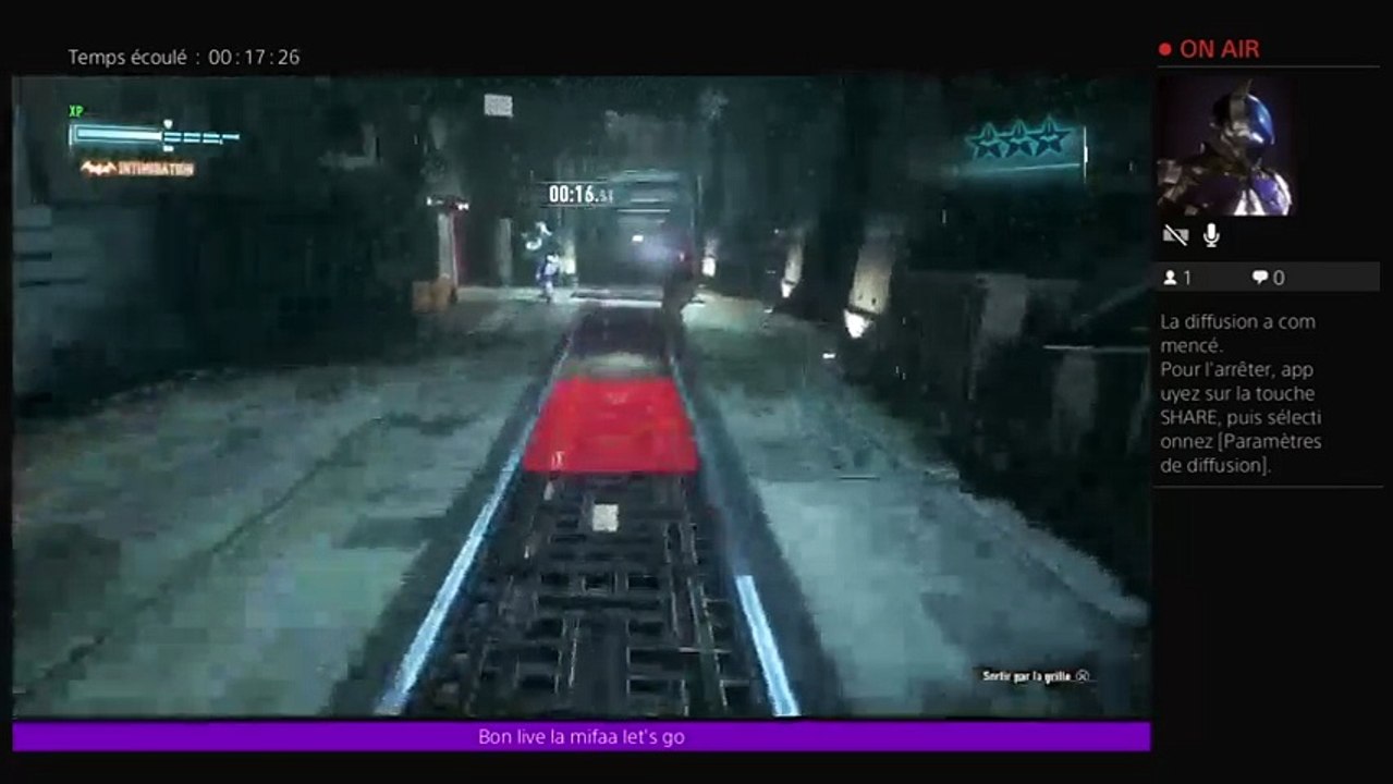 Live sur batman arkham knight on teste les 4 autre personnage (5)