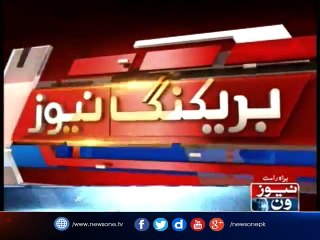 Abid Sher Ali talks to media outside SC