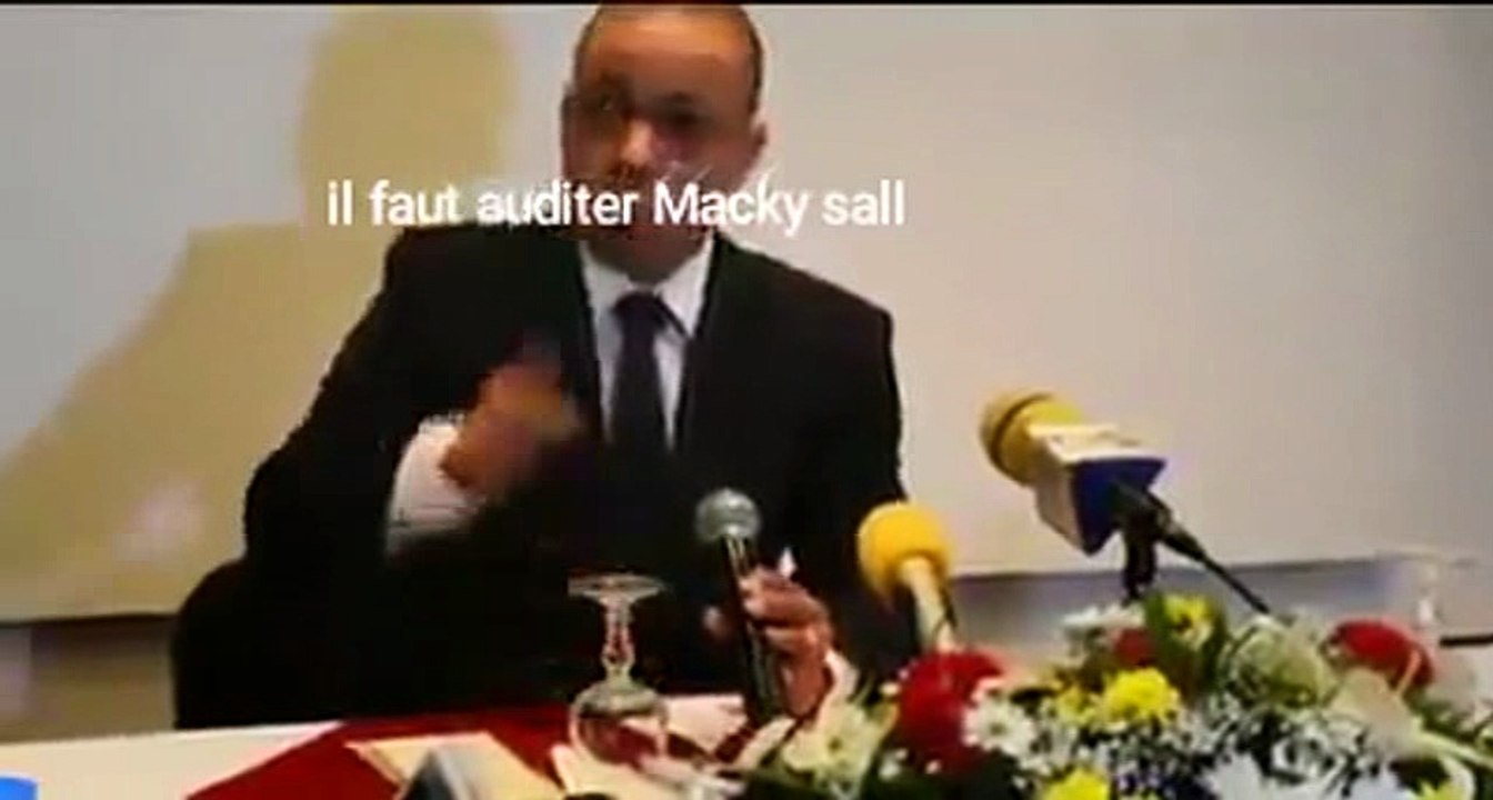 quand souleymane jules diop parlait de l'enrichissement de macky sall