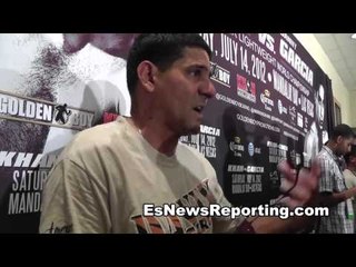 Agel Garcia: I Envisioned this since Danny was 15 - amir khan vs danny garcia