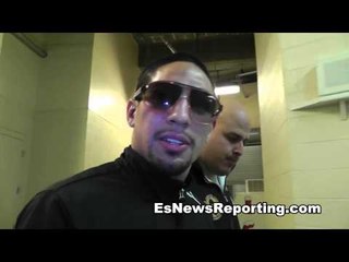 Danny Garcia talks to Elie Seckbach After Amir Khan Fight: Roach Gave Gameplan Away